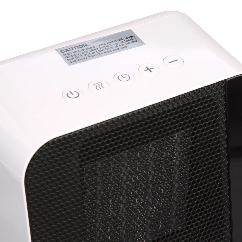 White Electric Ceramic Heater 1500W C947