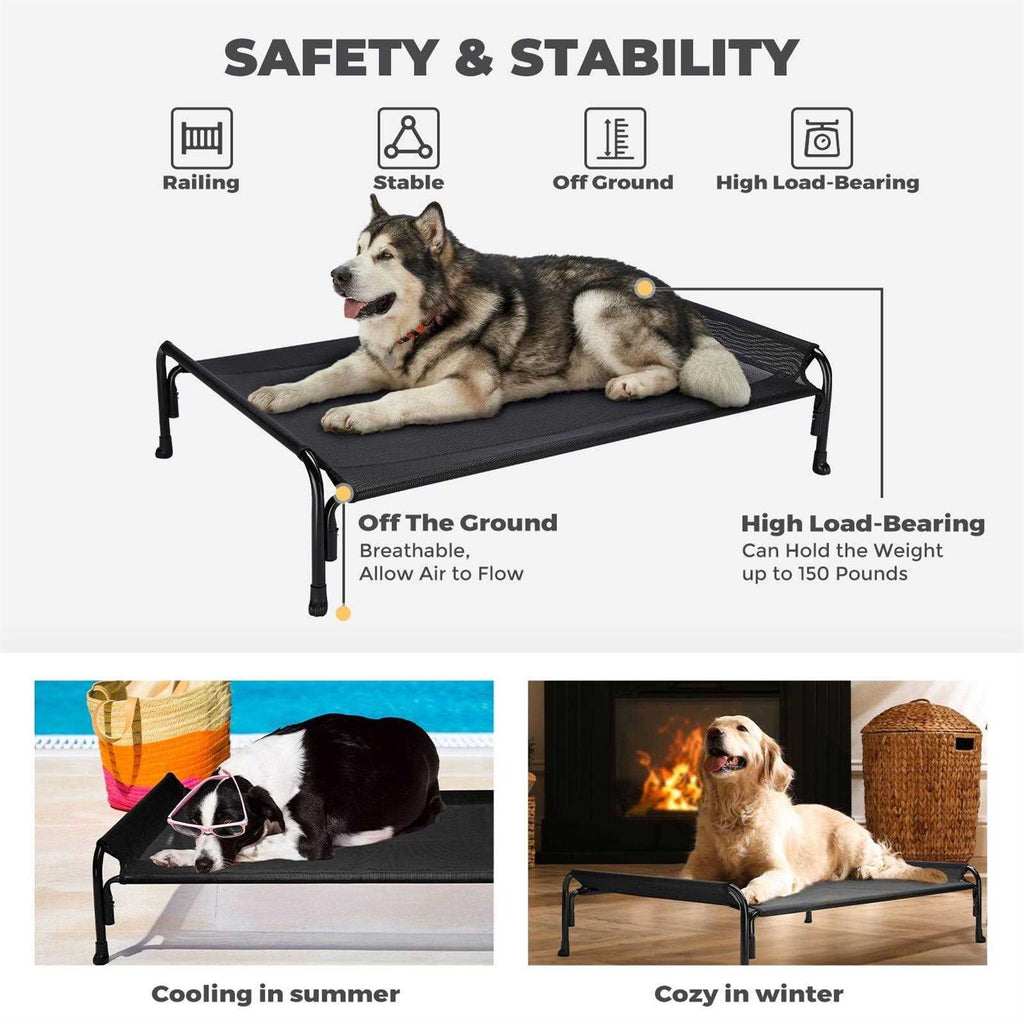 Elevated Dog Bed with Washable Mesh N596