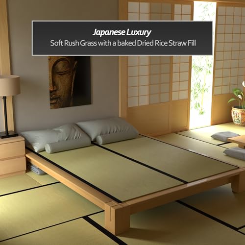 Half Tatami Mat, 1/2 US Queen, Straw O2850
