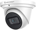 4K POE Outdoor Security Turret IP Camera, White C11498