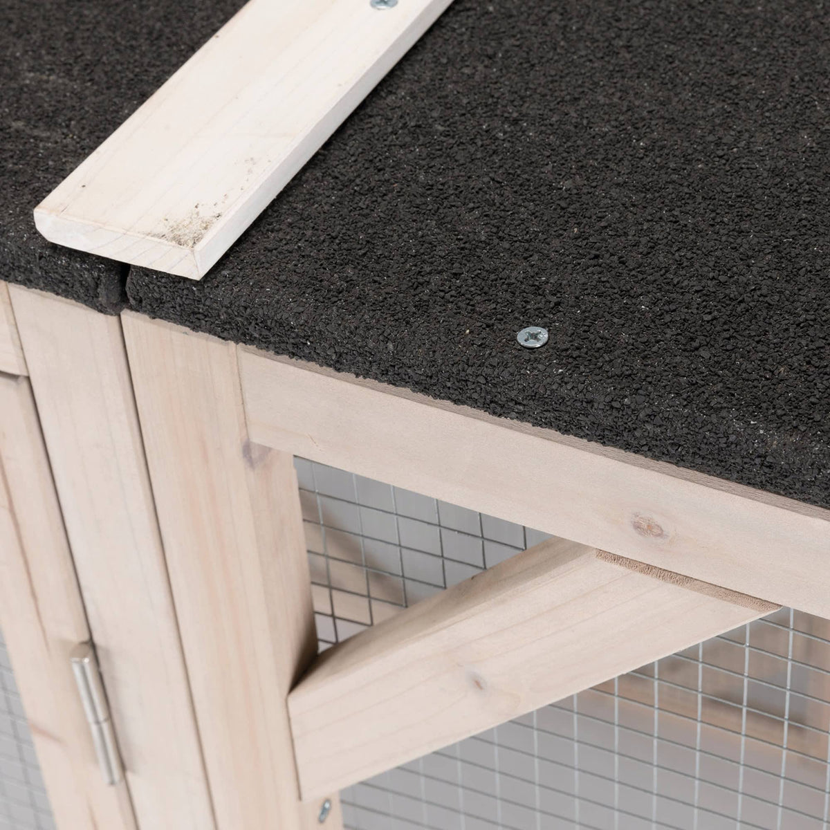 Wooden Cattery Grey L96168