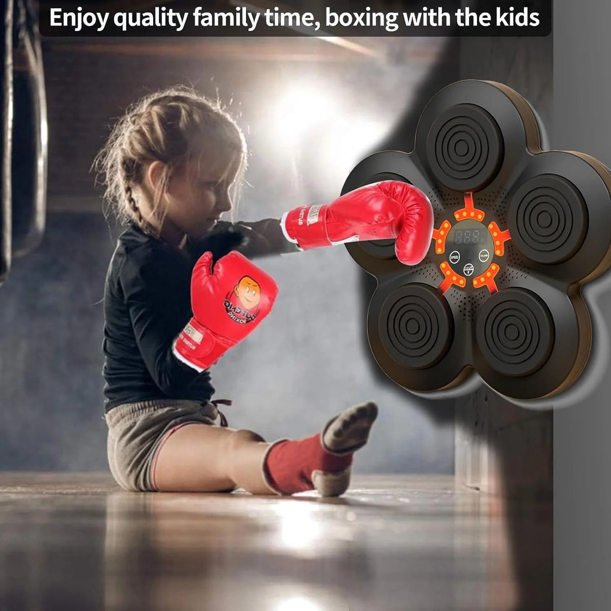 Wall Mounted Bluetooth Music Boxing Machine with Boxing Gloves T249