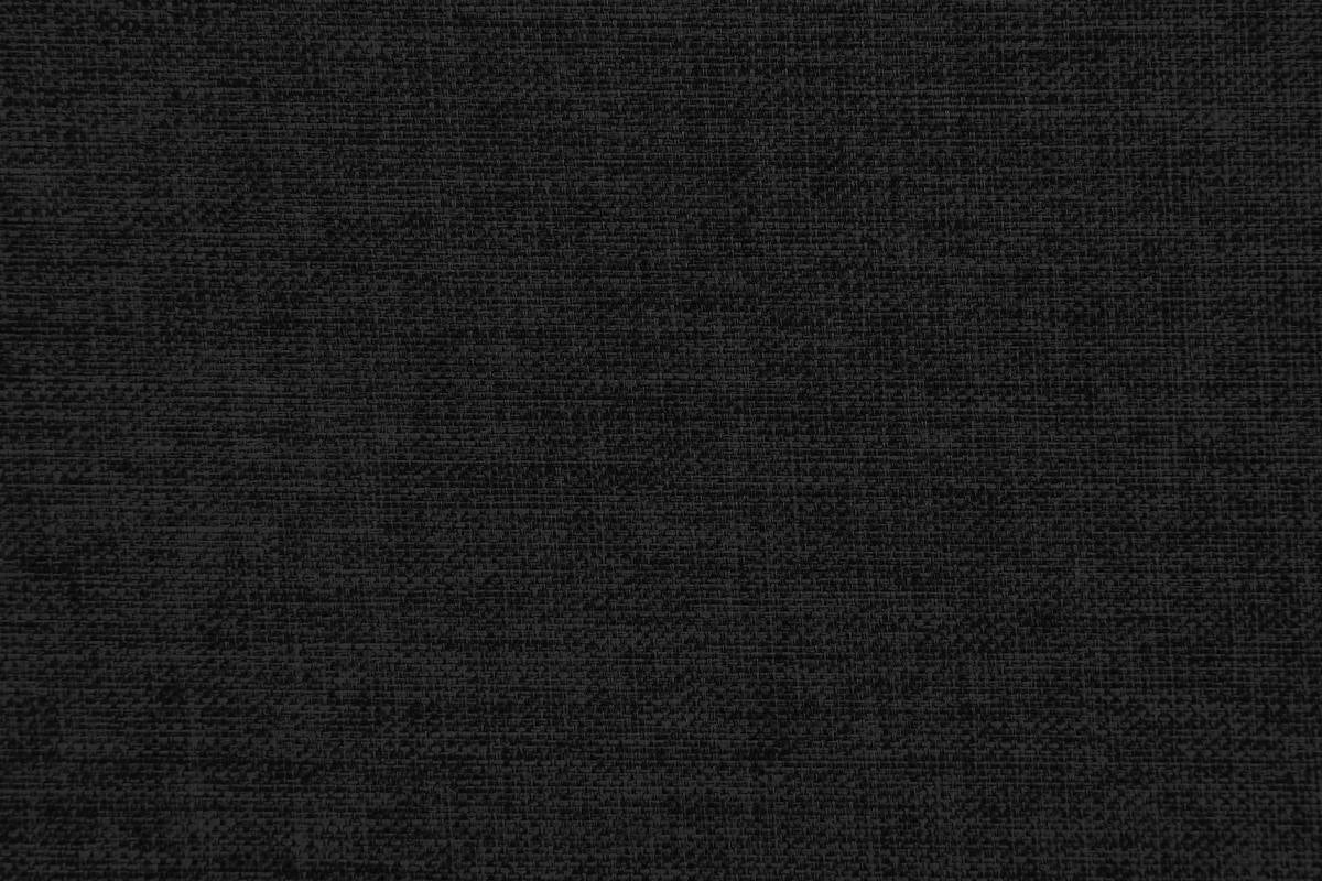 Black Polyfiber Convertible Sofa Couch Bed with Wooden Legs M945