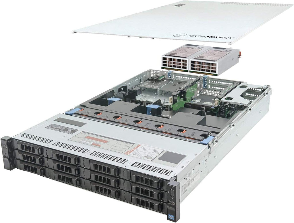 Server 2X E5-2630Lv2 2.40Ghz 12-Core 96GB H310 PowerEdge R720xd N337558