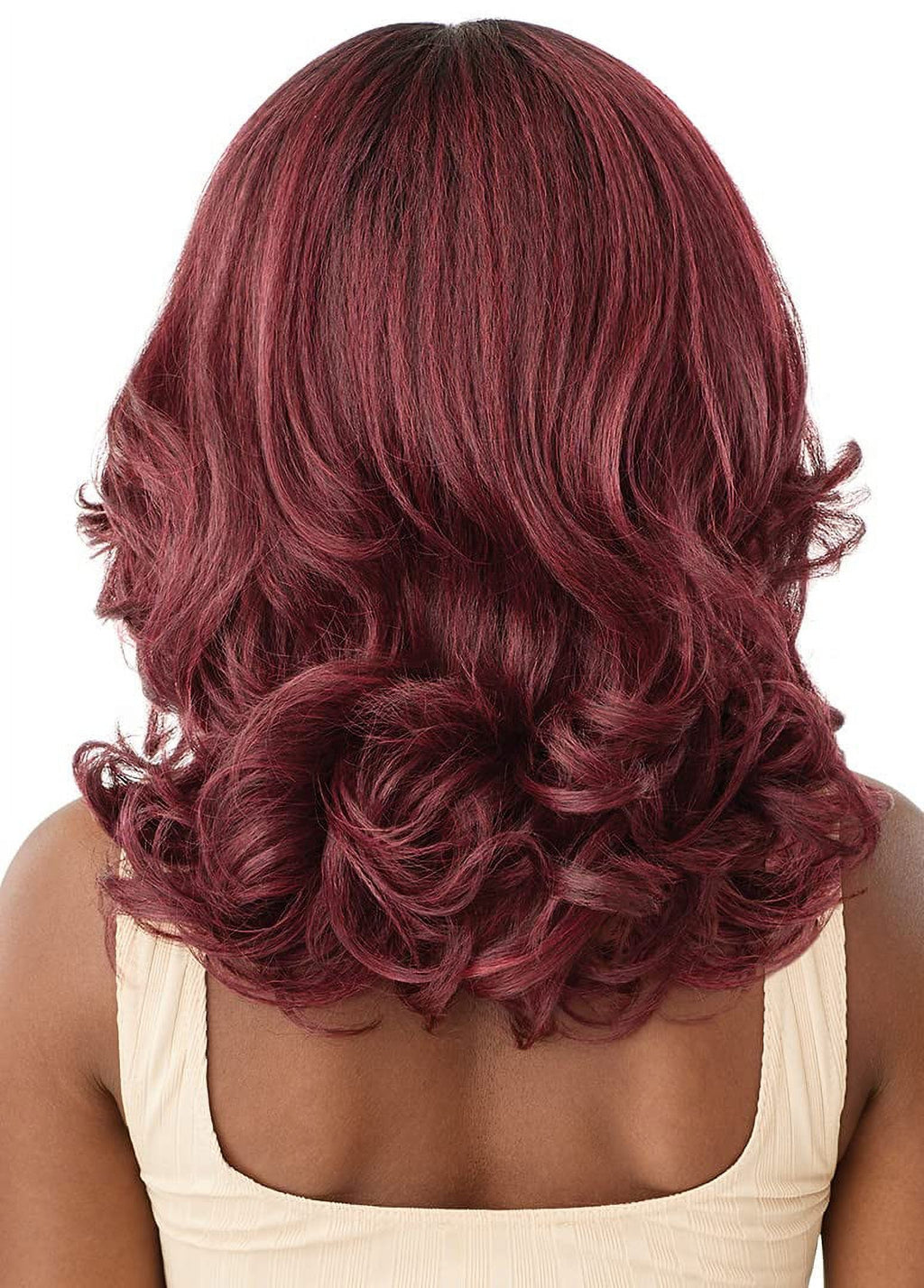 14" DR Brown Wig H25336