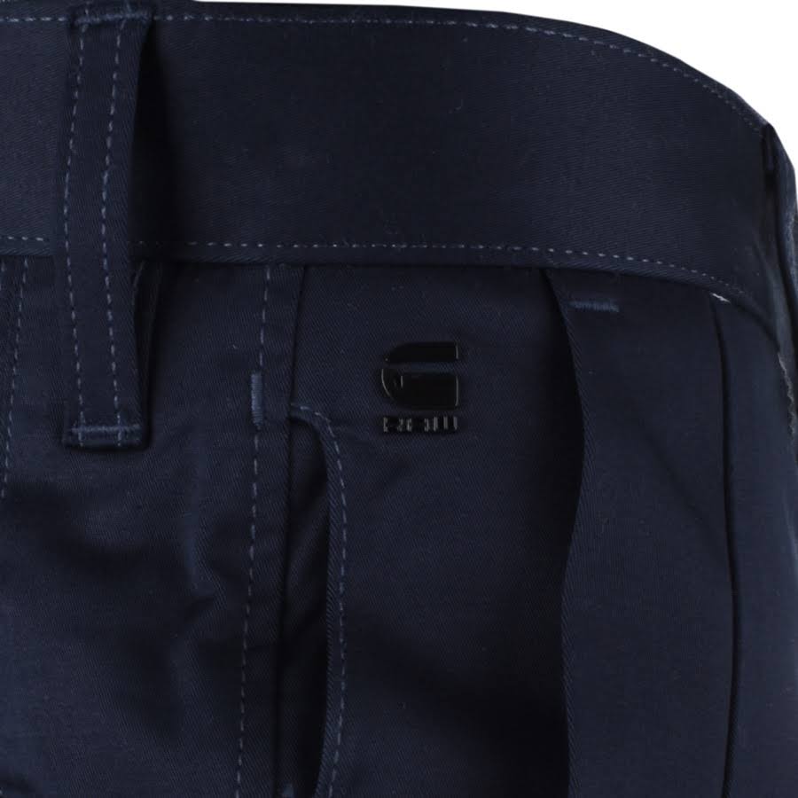 Blue Slim Chinos N9059