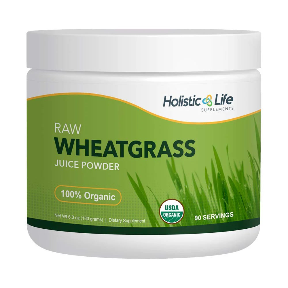 Organic Wheatgrass Juice Powder 6.3 oz X6115