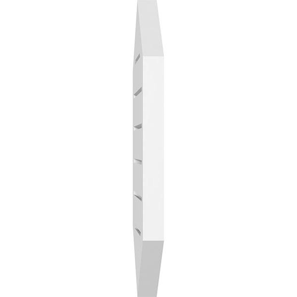 PVC Gable Vent 4/12 Pitch P488390