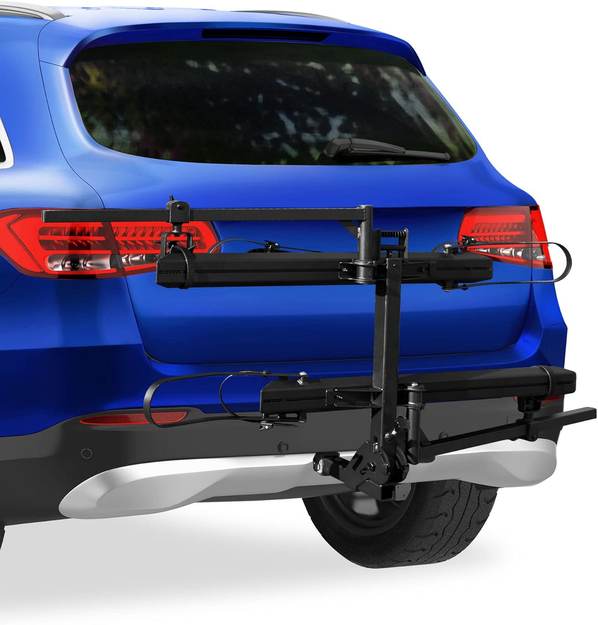 E-Bike Rack Hitch Mount Platform Style, fits E-Bike with Up to 5-inch Fat Tire, 200 lbs Capacity U633398