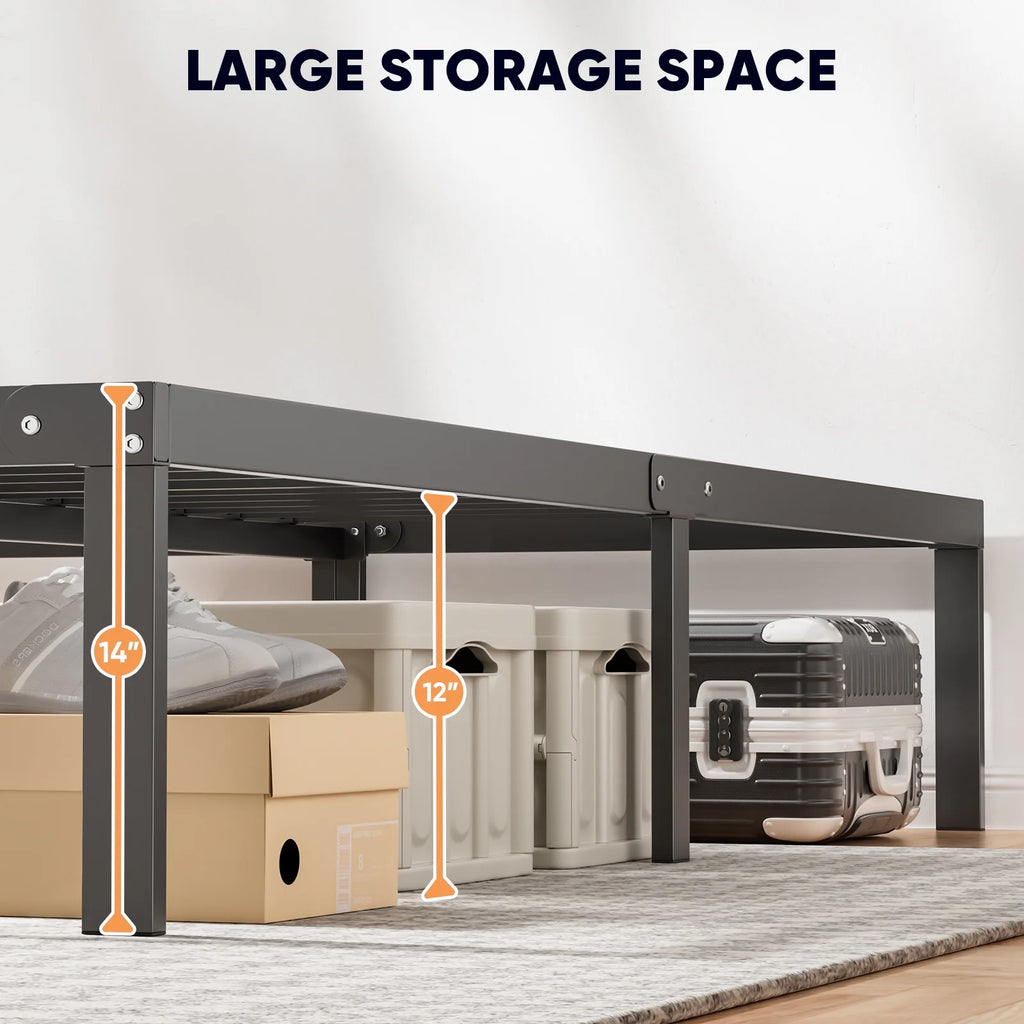 Metal Platform Bed Frame V6669