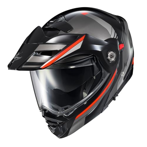 Modular Motorcycle Helmet with Speaker Pockets DOT ECE Approved Large J42436