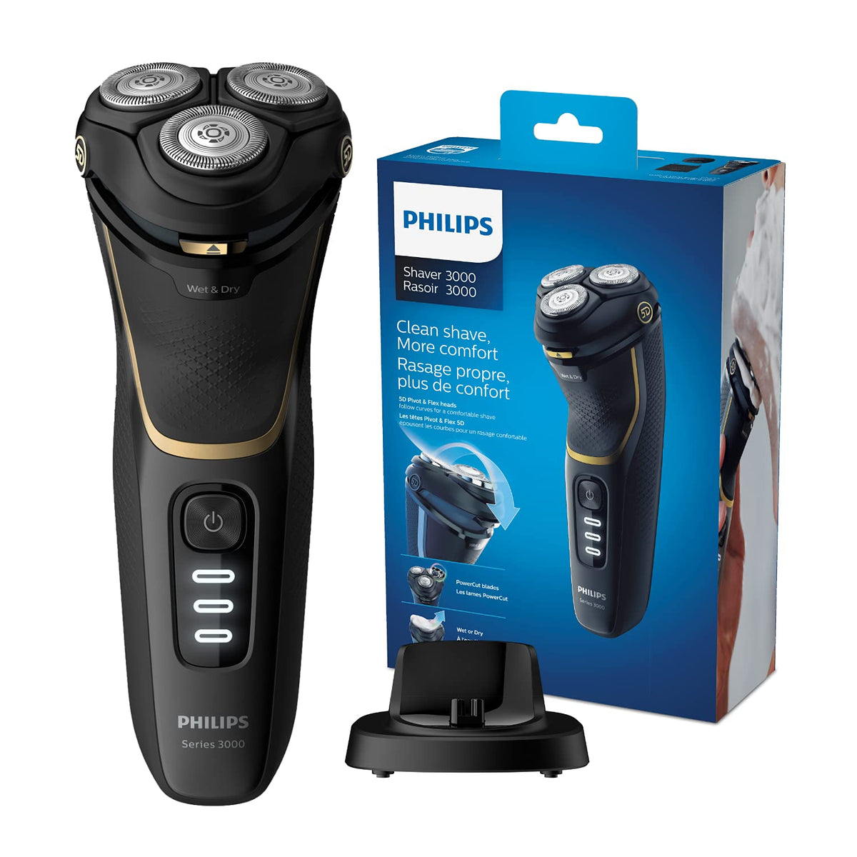 Black Electric Shaver J3987