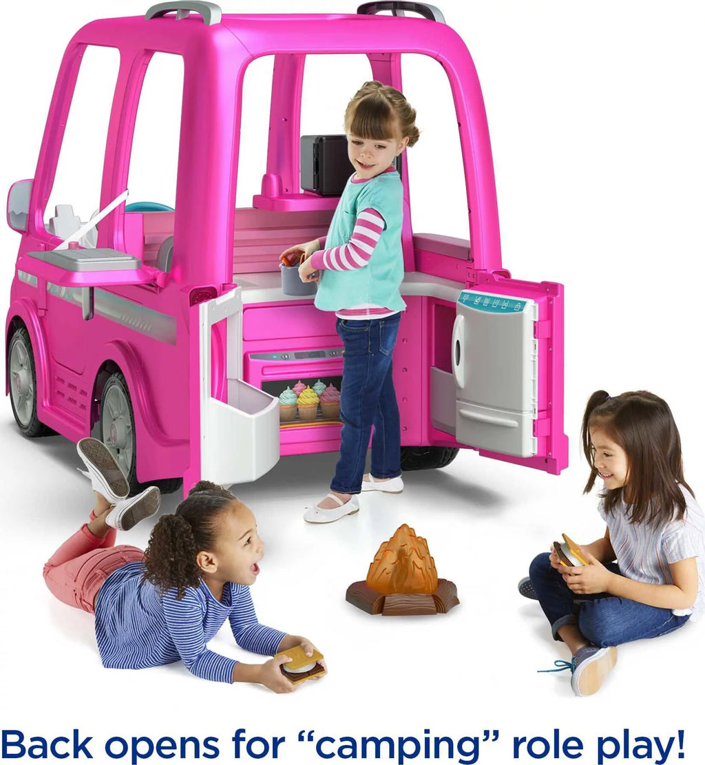 12V Battery-Powered Ride-On with Music Sounds & 14 Accessories O97809