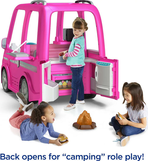 12V Battery-Powered Ride-On with Music Sounds & 14 Accessories O97809