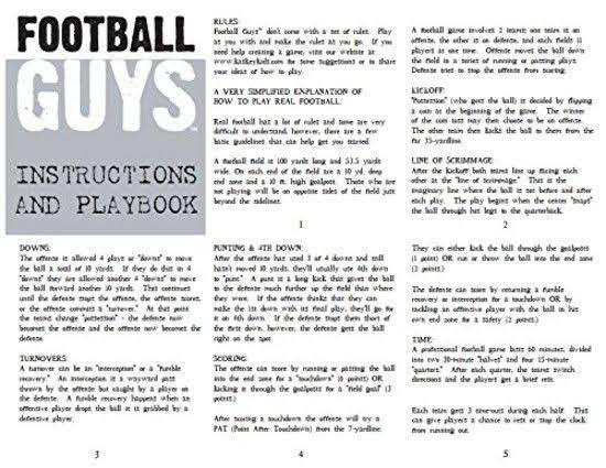 Football Guys Green vs Black A9051