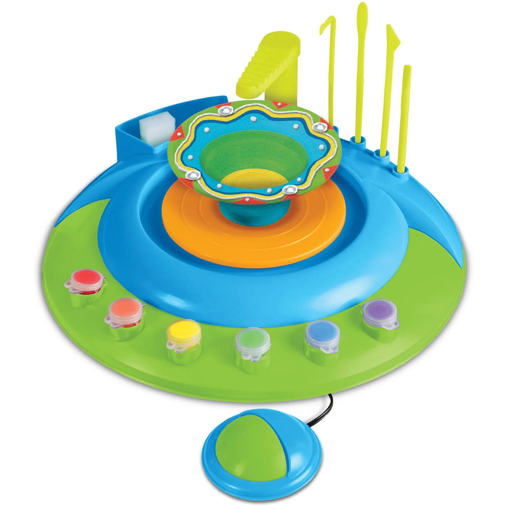 Real Motorized Pottery Wheel Activity Set for Kids M42988