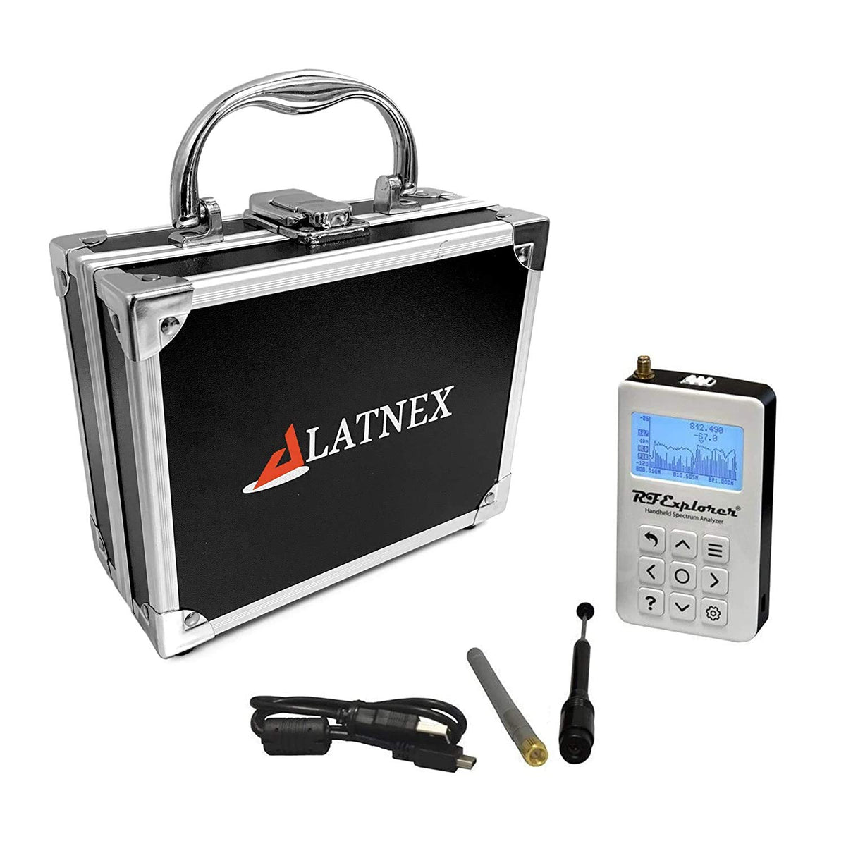 Spectrum Analyzer RF Explorer with Aluminum Carrying Case Q426821