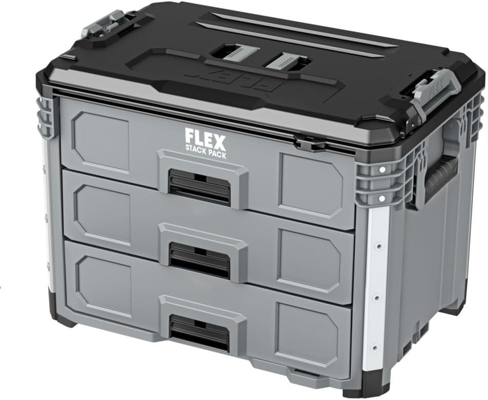 Grey/Black 3-Drawer Tool Box T59859