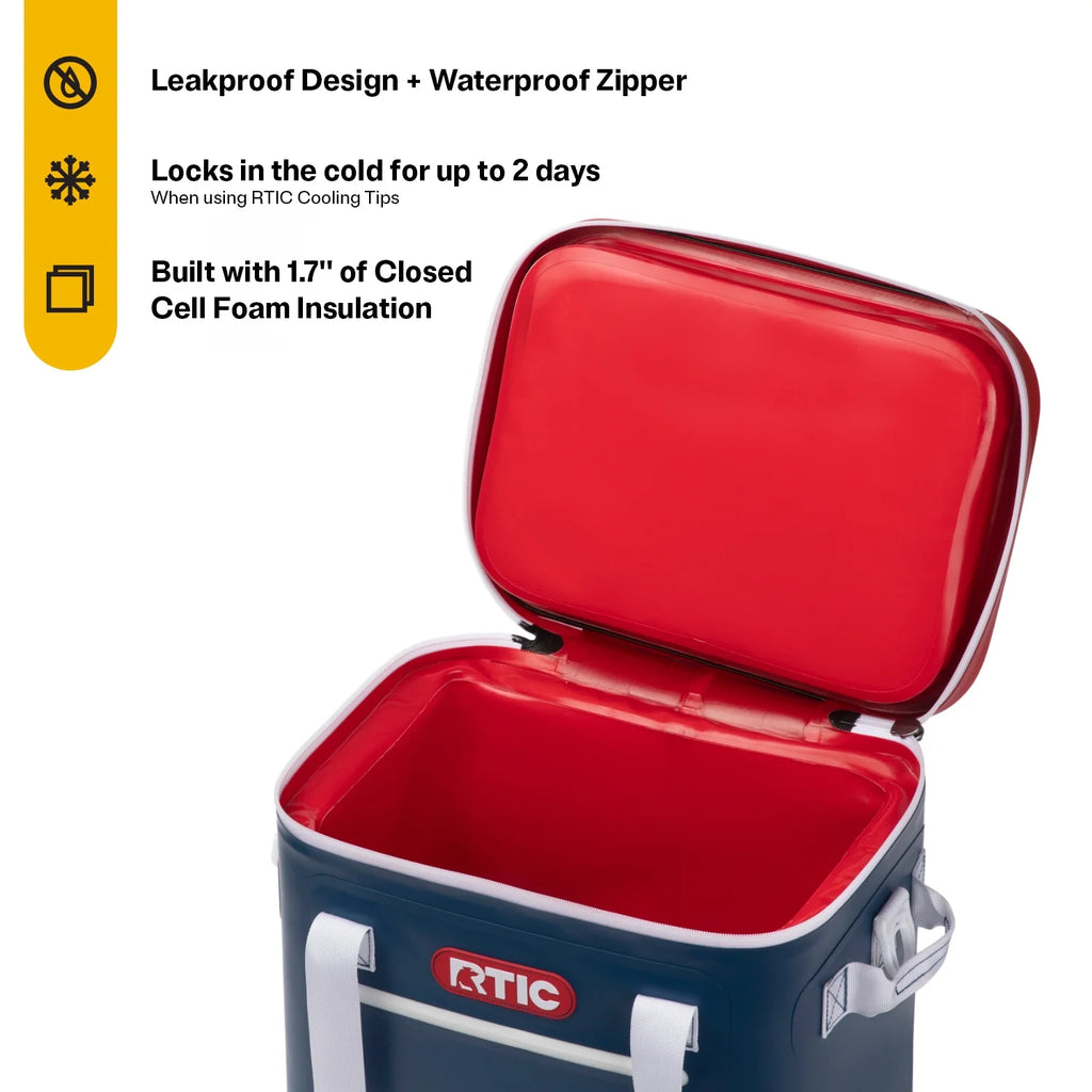 Leakproof 30 Can Soft Pack Cooler C117