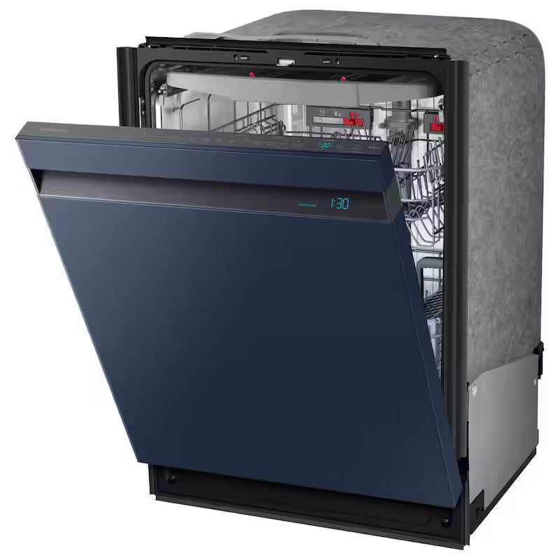 24 in. Navy Steel Smart Built-in Tall Tub Dishwasher with Stainless Steel Tub F4910