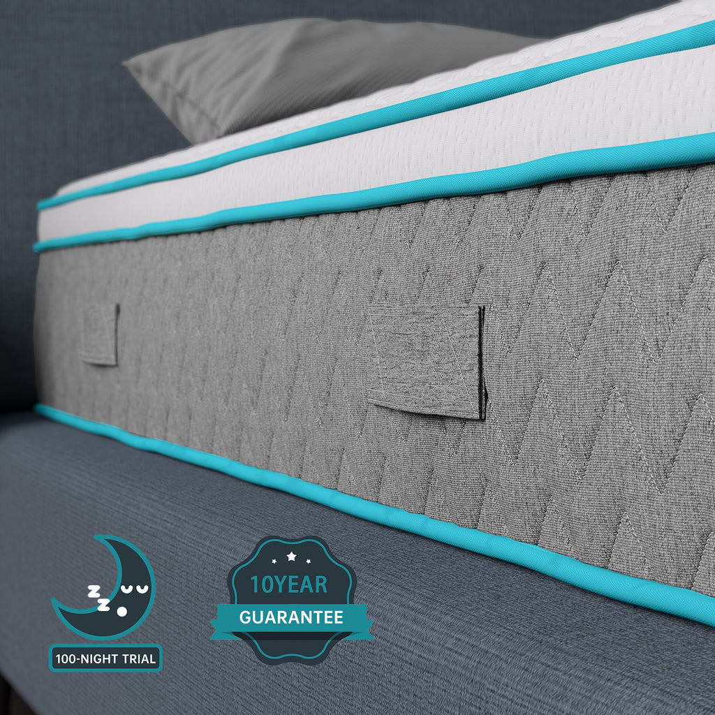 Full Size 10 inch Memory Foam Hybrid Mattress O8501