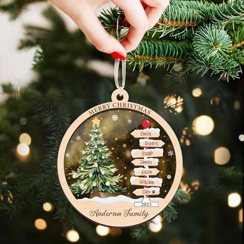 Christmas Family Ornament T325