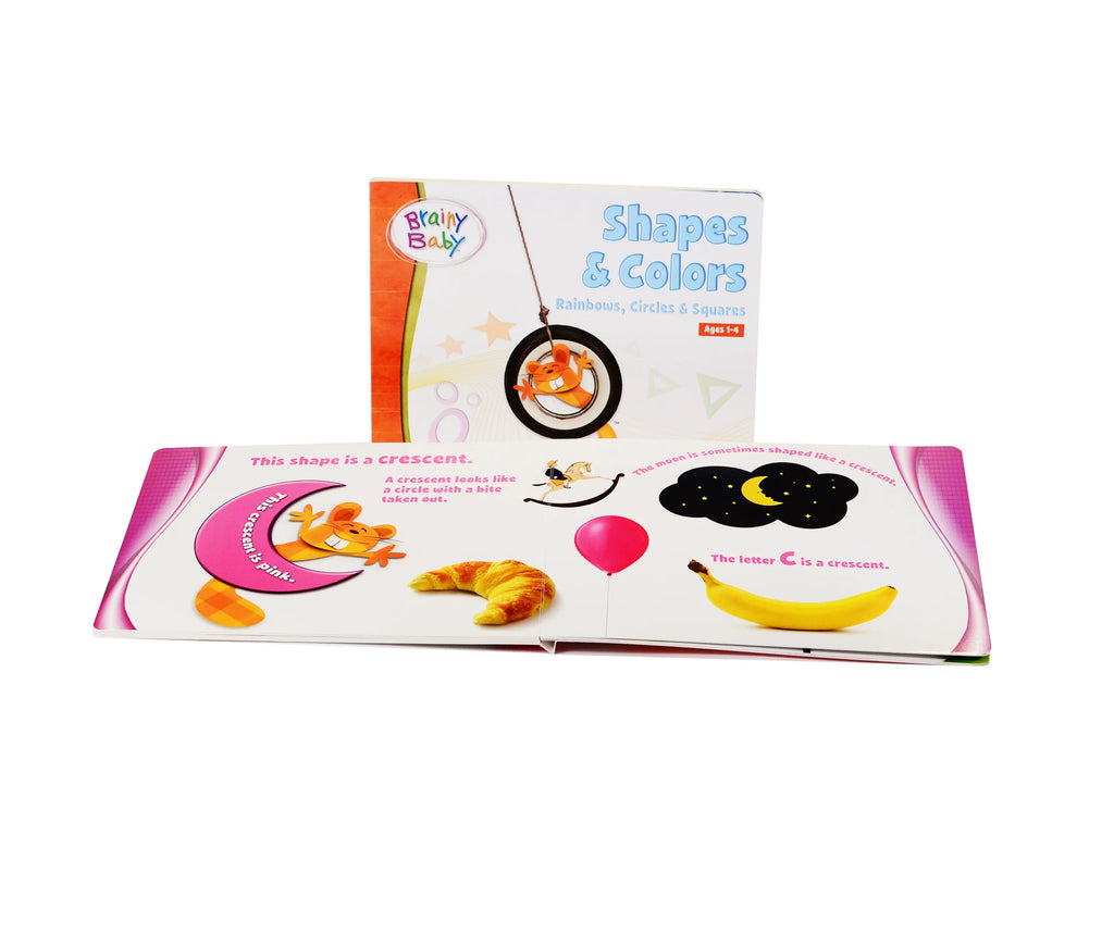 Shapes and Colors Flashcards, Board Book and DVD C903709