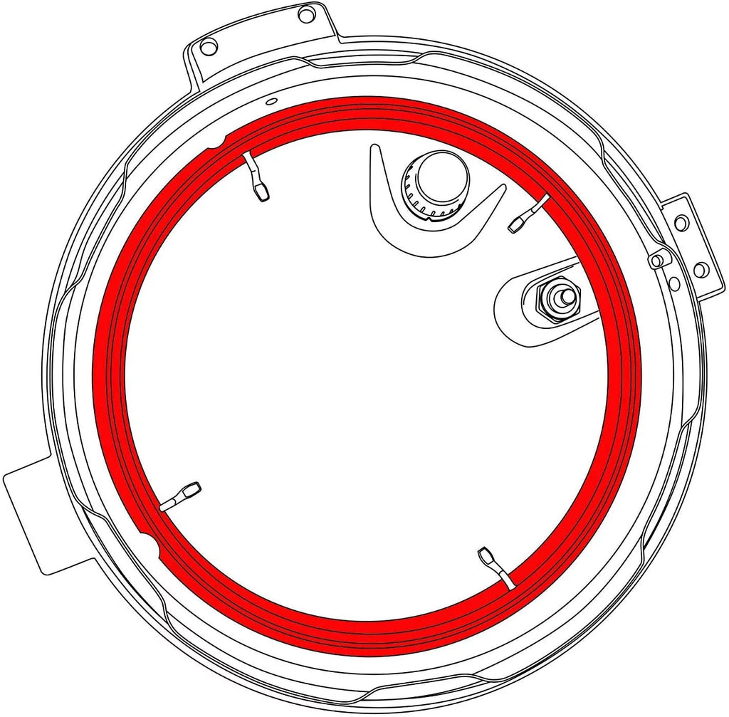 6 Quart Pressure Cooker Rubber Gasket O84797