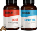 Reishi and Turkey Tail Mushroom Capsules O462290