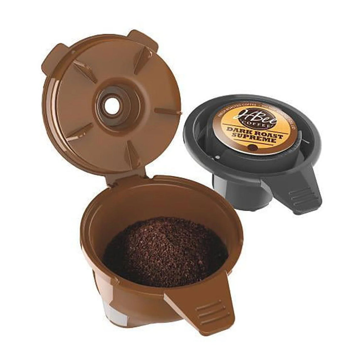 2-Way Coffee Maker with K-Cup Pods or Grounds, Black A720908