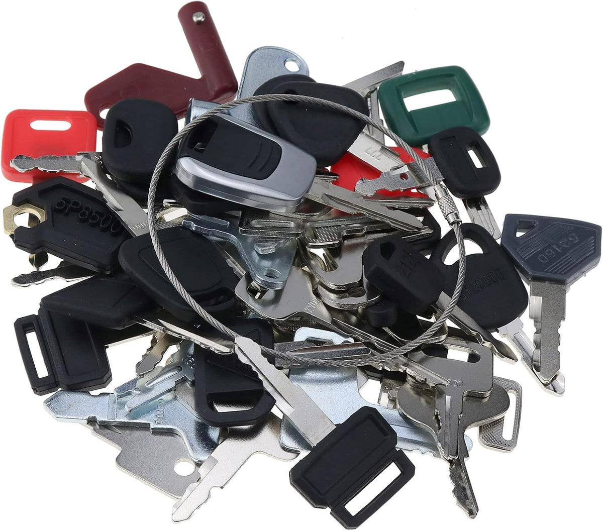56 Equipment Keys Heavy Equipment Key Set Pack of 2 T866599