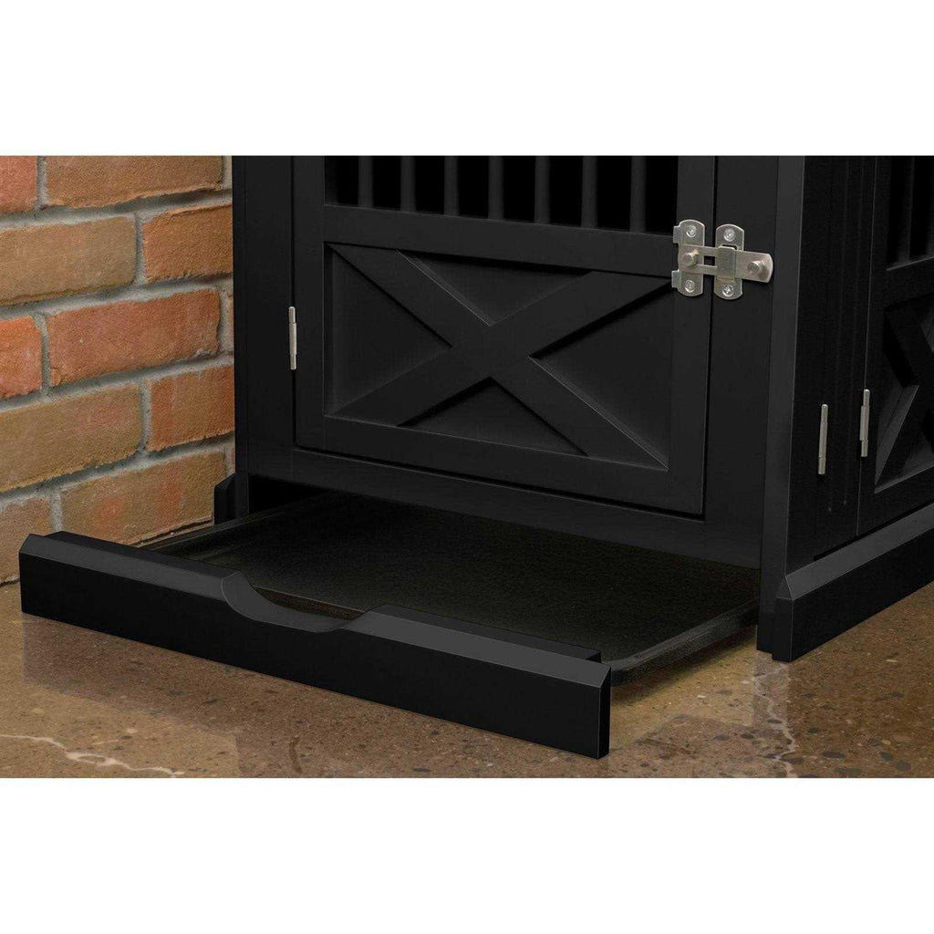 Triple Door Dog Crate W69685