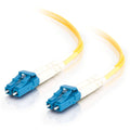 4m LC-LC 9/125 OS1 Duplex Single-mode Fiber Optic Cable Yellow T527499