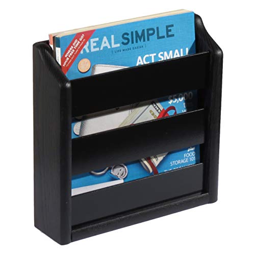 Medium Oak Magazine Holder Z32007