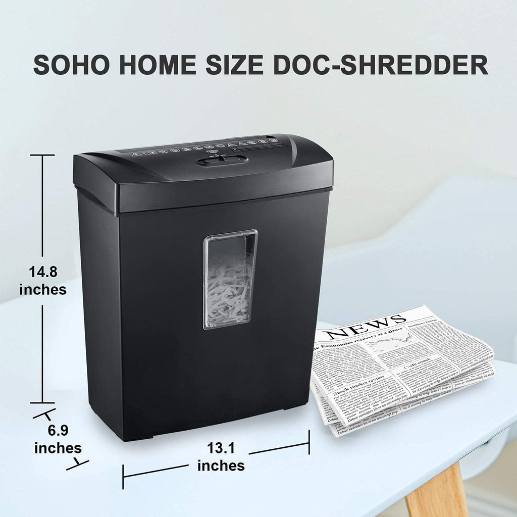 12 Sheet Crosscut Paper Shredder V9674