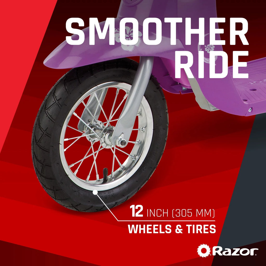 Purple Electric Scooter X58237