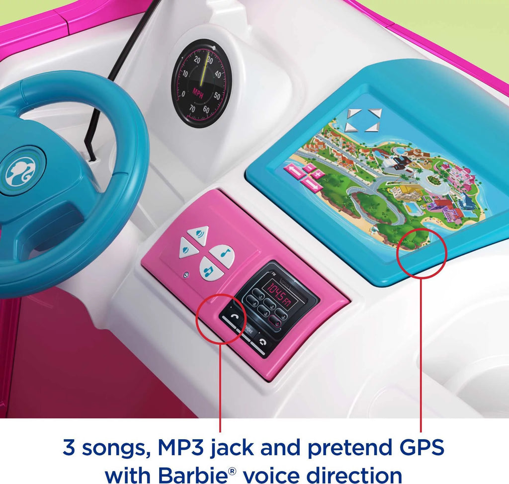 12V Battery-Powered Ride-On with Music Sounds & 14 Accessories O97809