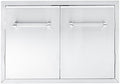 Stainless Double Access Door B433