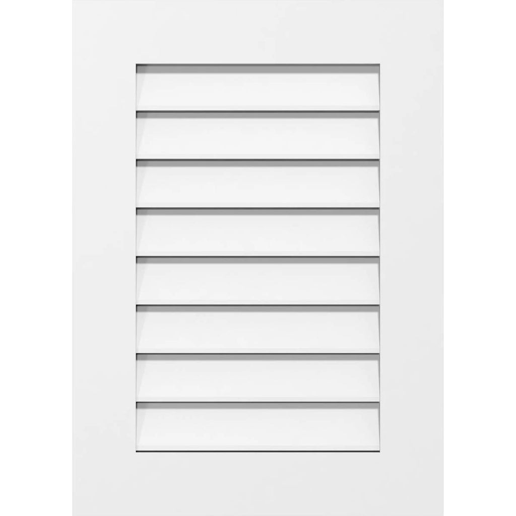 Vertical Surface Mount PVC Gable Vent R99888