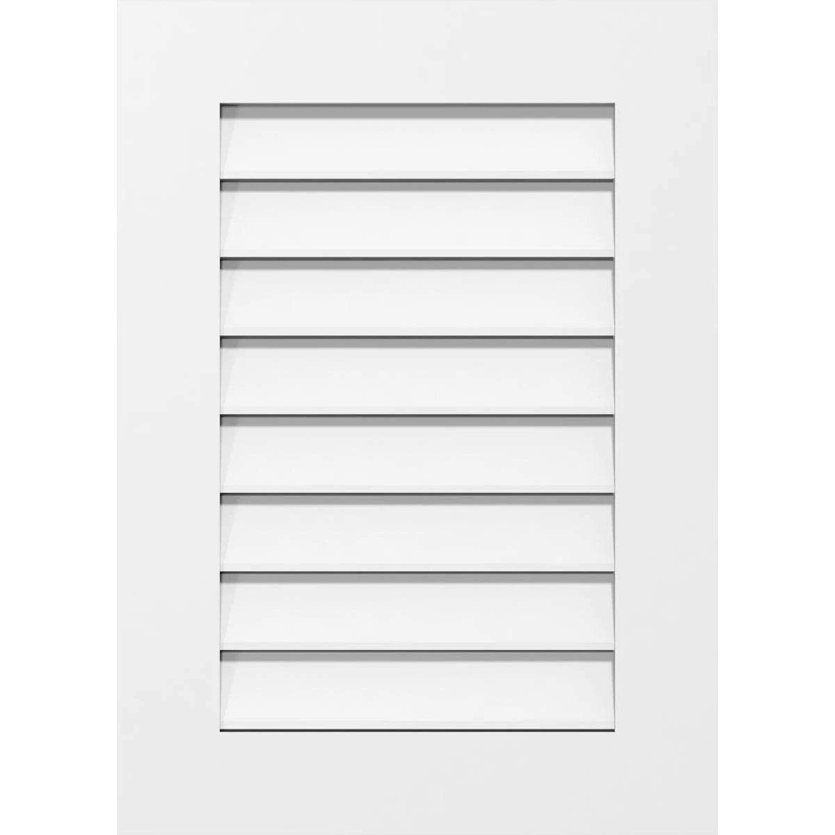 Vertical Surface Mount PVC Gable Vent R99888