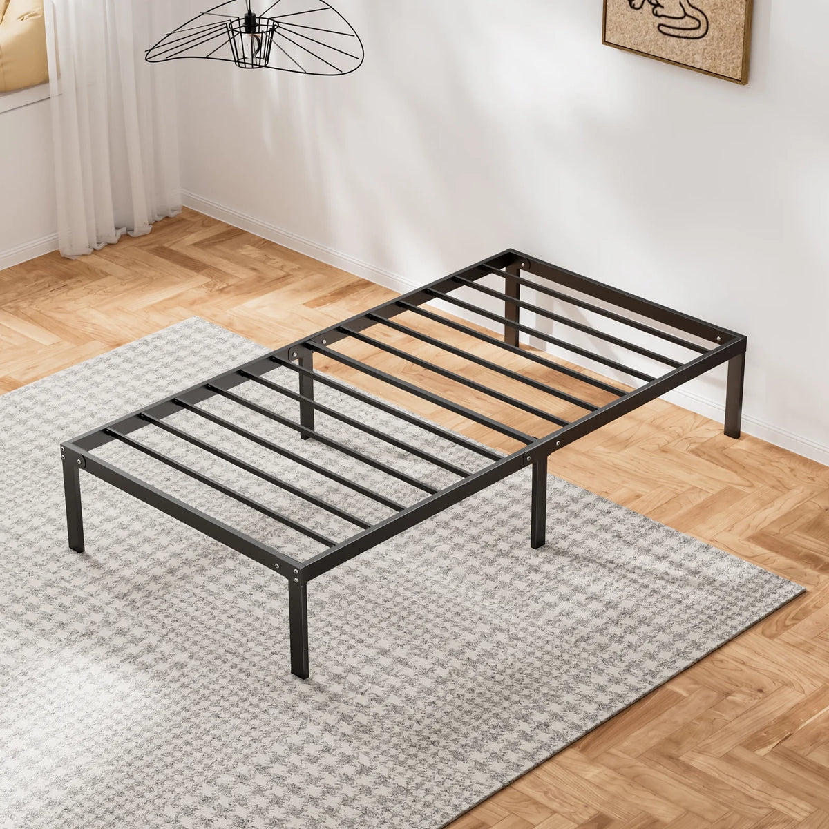 Metal Platform Bed Frame V6669