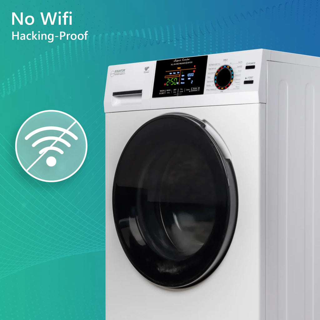 18 lbs. Combination Washer Dryer with Laundry Pedestal T2790