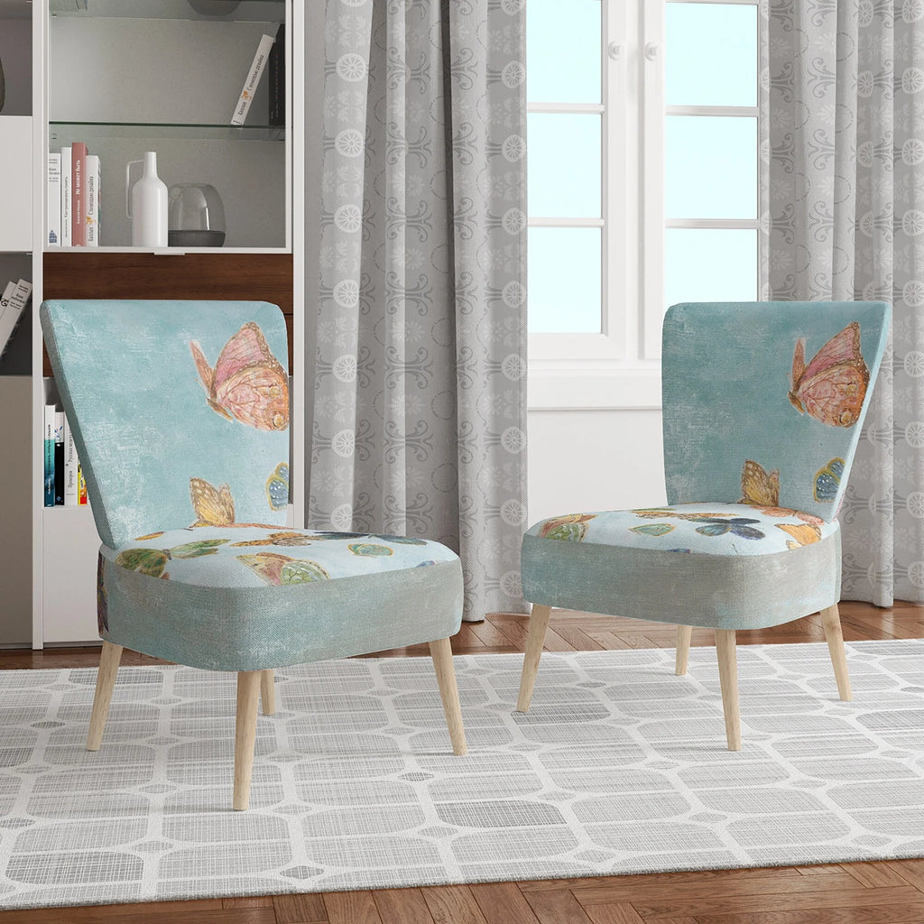 Upholstered Wildlife Accent Chair O577