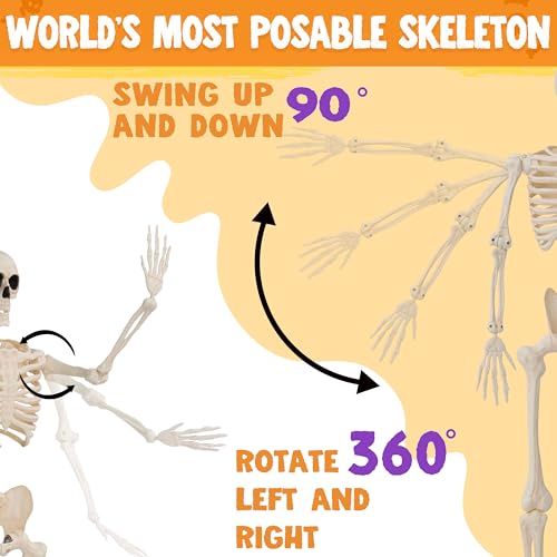 36" Posable Hanging Skeleton T746814
