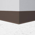Light Brown Rubber Cove Molding 6x22 x 120& Roll / Straight (Toeless) V88629