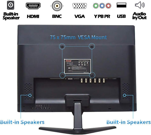 18.5 CCTV Monitor with VESA Wall Mounting V520