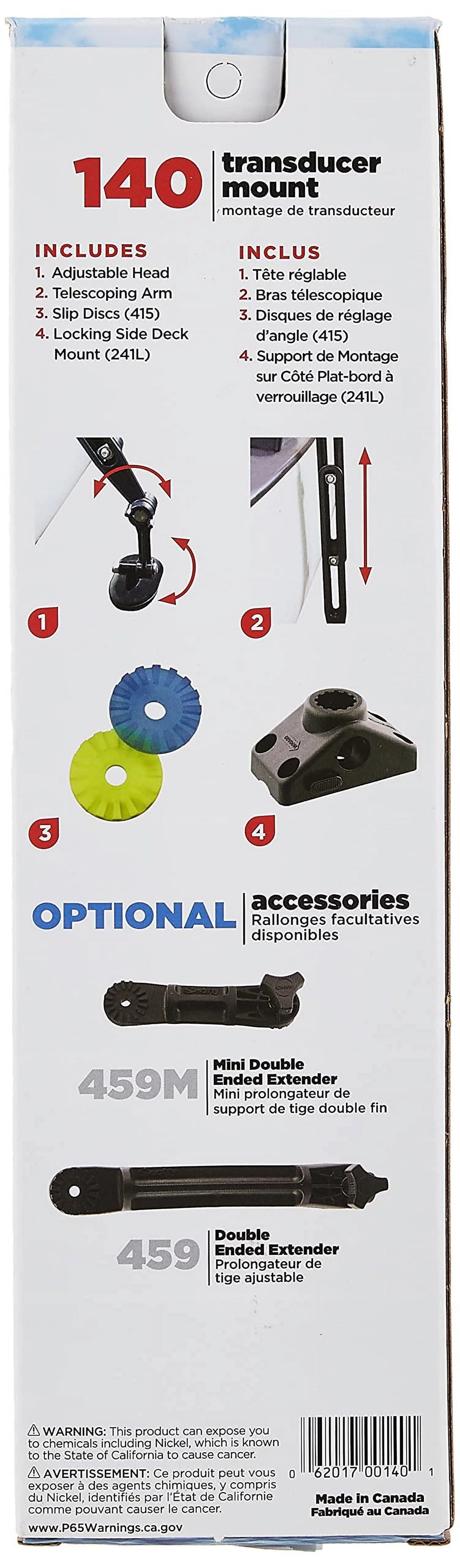 Kayak/SUP Transducer Mounting Arm with Slip Disks L4980