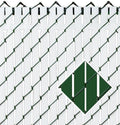 Green Chain Link Fence Privacy Slat O398