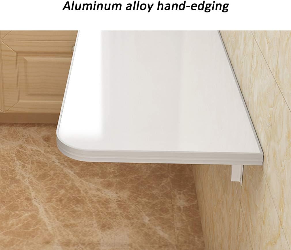 White Wall Mounted Folding Desk M478562