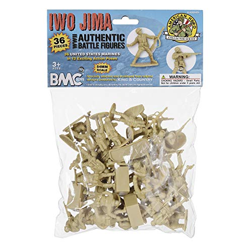 36 Plastic American Soldier Figures A9185